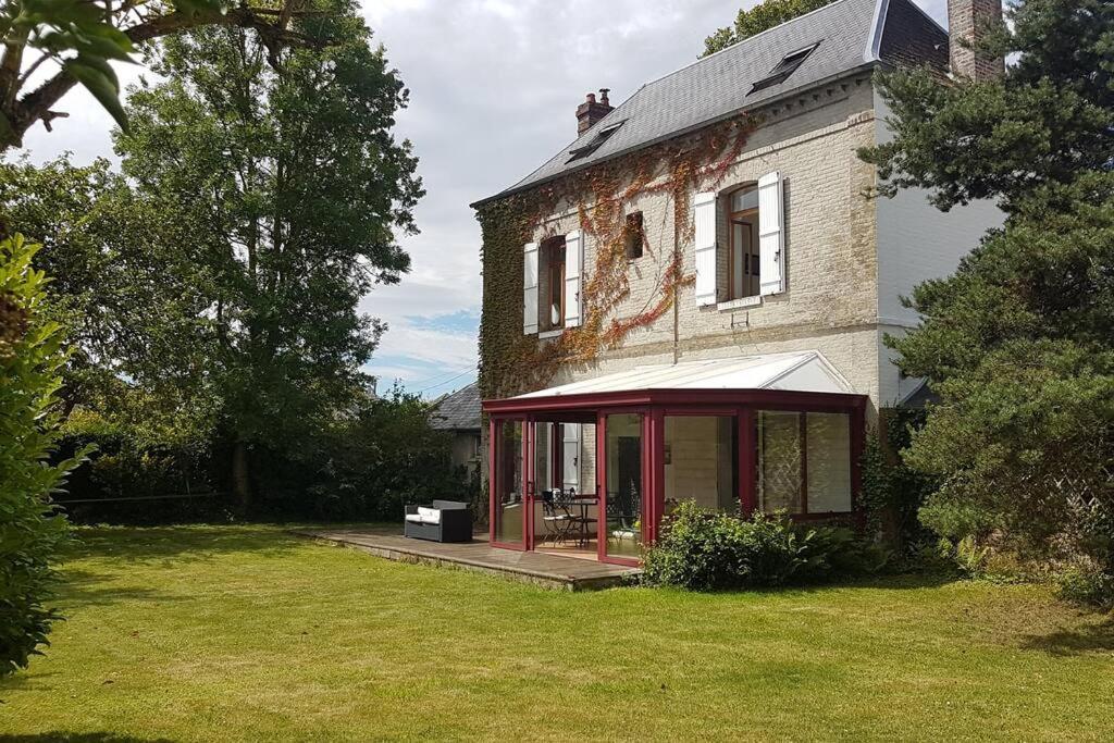 Maison De Maitre. Calme, Wifi, Cour Fermee. Feuquieres-en-Vimeu Kültér fotó